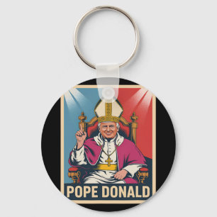Chaveiro Papa Donald Pope Trump Pope Donald Trump Político