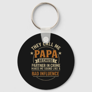 Chaveiro Papá Engraçado Vovô Melhor Papá De Netos Papi F