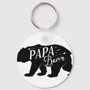 Chaveiro Papa Novelty Bear Retro Engraçado