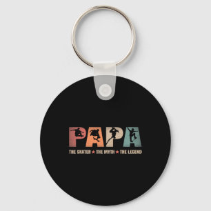Chaveiro Papa Skater Mito Lenda Skate Skateboard Presente