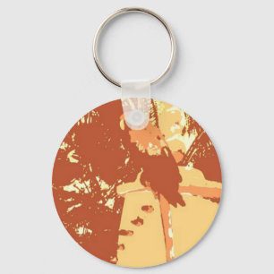 Chaveiro Papagaio Pop Art