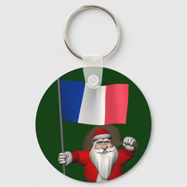 Chaveiro Papai Noel, Alferes Da França (Frente)