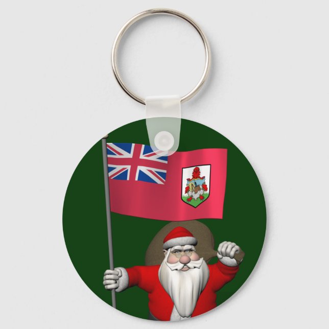 Chaveiro Papai Noel, Alferes Das Bermudas (Frente)