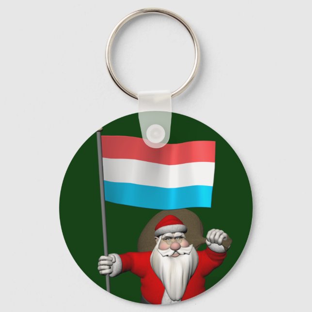 Chaveiro Papai Noel, Alferes Do Luxemburgo (Frente)