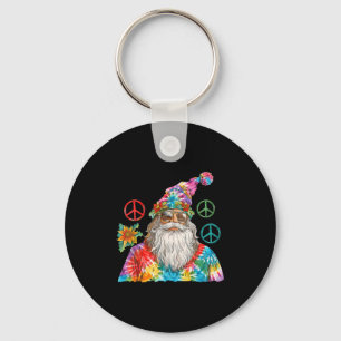 Chaveiro Papai Noel Cigano Hipe Tie Dye Natal Groovy
