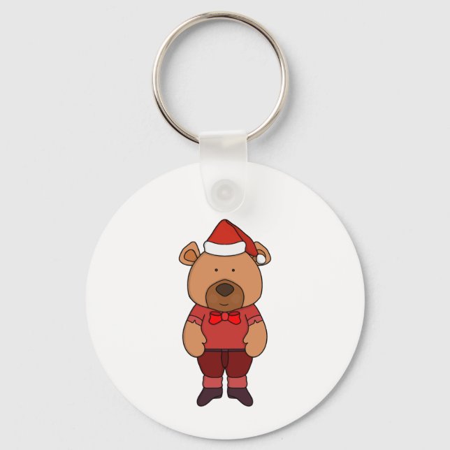 Chaveiro Papai noel doce (Frente)