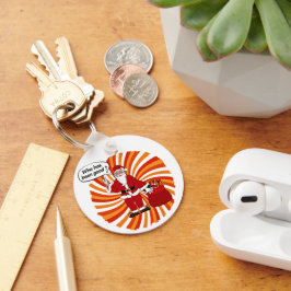 Chaveiro Papai noel Gift Bag