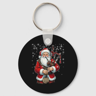 Chaveiro Papai Noel Jogando Foguetes - Gpiper Engraçado X
