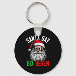 Chaveiro Papai Noel Legal Diz Seis Sete Meme de Natal Engra