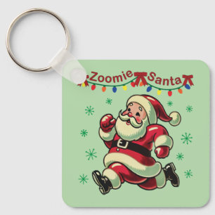 Chaveiro Papai Noel Zoomie Natal