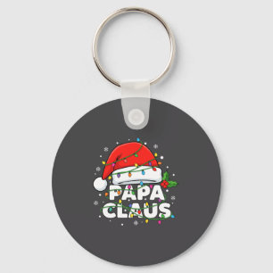 Chaveiro Papai Papai Noel Luzes de Natal Família Combinando