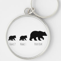 Papai Urso Personalizado Bebê Urso Nome