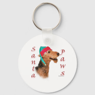 Chaveiro Papais noeis Airedale Terrier Paws
