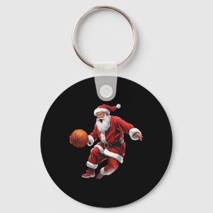 Chaveiro Papais noeis de basquete Slam Dunk Ugly Natal
