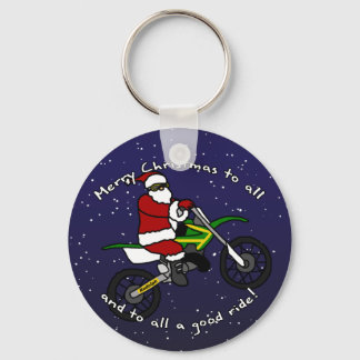 Chaveiro Papais noeis de bicicleta de diafragma