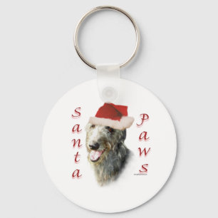 Chaveiro Papais noeis de Deerhound escoceses