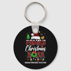 Chaveiro Papais noeis De Esquadrão De Combinação De Natal D