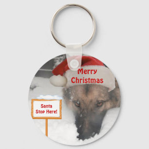 Chaveiro Papais noeis de German shepherd para aqui