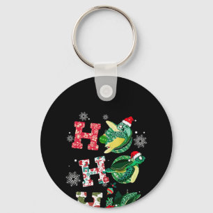 Chaveiro Papais noeis de Ho Tartarugas Enfeites de natal D