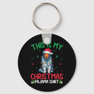 Chaveiro Papais noeis De Luzes De Árvore Do Xmas Ocultos