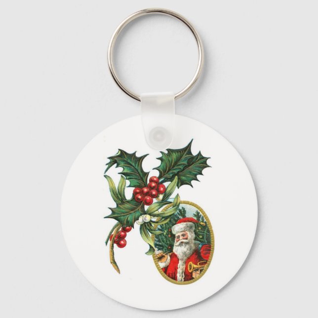 Chaveiro Papais noeis de Natal (Frente)