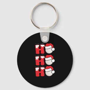 Chaveiro Papais noeis de Natal de Golf Roupa de Natal