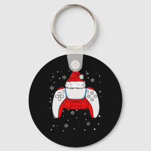 Chaveiro Papais noeis de Natal Gamer Controller Boys Infant