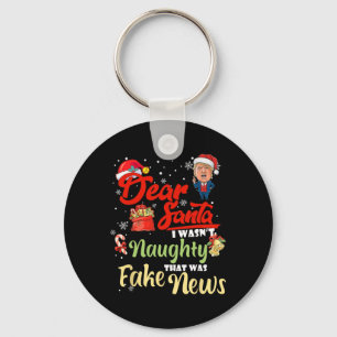 Chaveiro Papais noeis de Natal Notícias falsas Engraçadas X