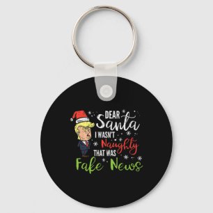 Chaveiro Papais noeis de Natal Notícias falsas Engraçadas X