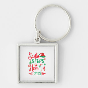 Chaveiro Papais noeis De Presente Xmas Param Aqui Em Dias