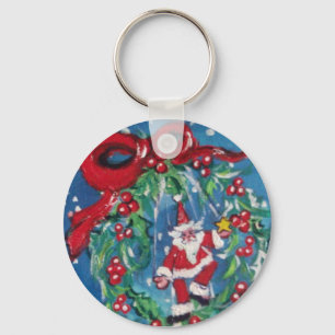 CHAVEIRO PAPAIS NOEIS E NATAL NOTURNO, CRUZADOS COM BORRACH