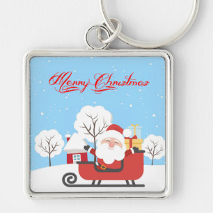 Chaveiro Papais noeis e Sleigh