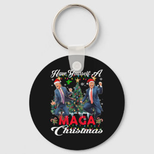 Chaveiro Papais noeis Engraçados Tenham Um Feliz Natal