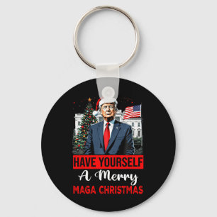 Chaveiro Papais noeis Engraçados Tenham Um Feliz Natal