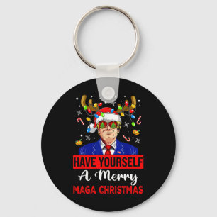 Chaveiro Papais noeis Engraçados Tenham Um Feliz Natal