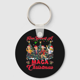 Chaveiro Papais noeis Engraçados Tenham Um Feliz Natal