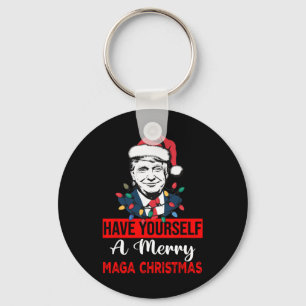 Chaveiro Papais noeis Engraçados Tenham Um Feliz Natal