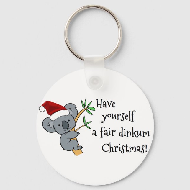 Chaveiro Papais noeis Koala - Fair Dinkum (Frente)