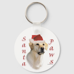 Chaveiro Papais noeis Labrador Retriever (amarelo)