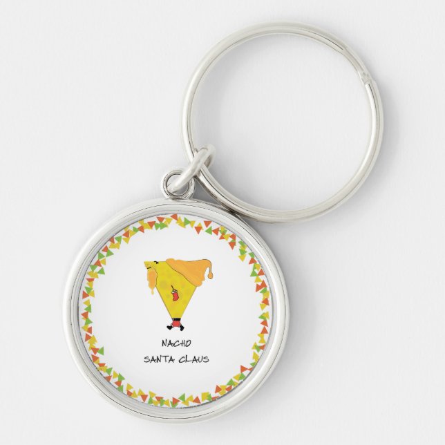 Chaveiro Papais noeis Nacho com Chips (Frente)