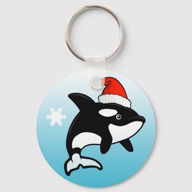 Chaveiro Papais noeis Orca (Frente)