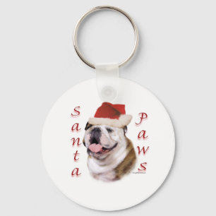 Chaveiro Papais noeis para Buldogue