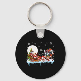 Chaveiro Papais noeis Sleigh Reindeer Group Farmer Ranking