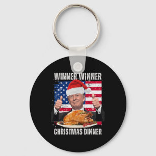 Chaveiro Papais noeis Tremem o Natal Humor Engraçado Trump 