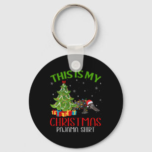 Chaveiro Papais noeis Xmas Engraçados Luzes Este É Meu Cris