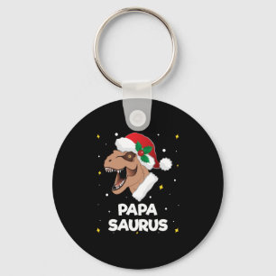 Chaveiro Papasauro Papai Noel Dinossauro