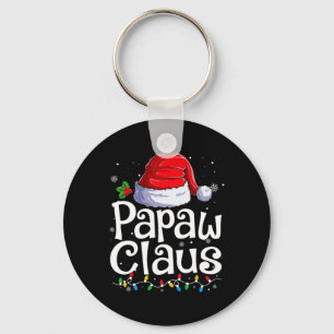 Chaveiro Papaw Claus Xmas Papais noeis de Natal Iguais à Fa