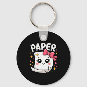Chaveiro Papel de Halloween Tesoura Pedra Jogo Fofo Papel