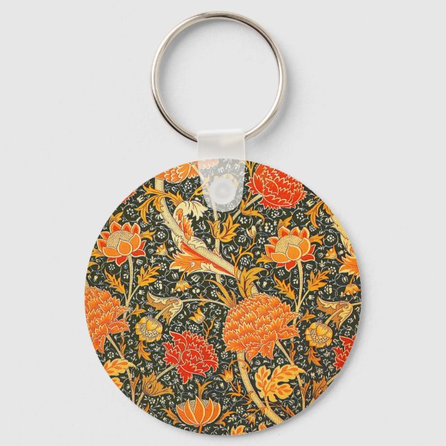 Chaveiro Papel de Parede Floral William Morris Cray (Frente)
