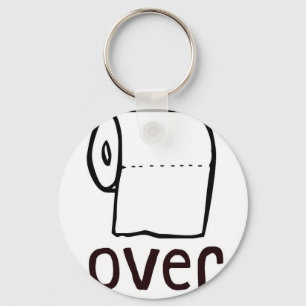 Chaveiro Papel higiénico do TP sobre